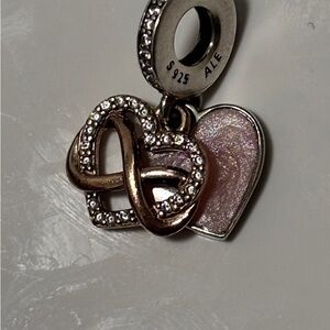 Pandora infinity heart charm